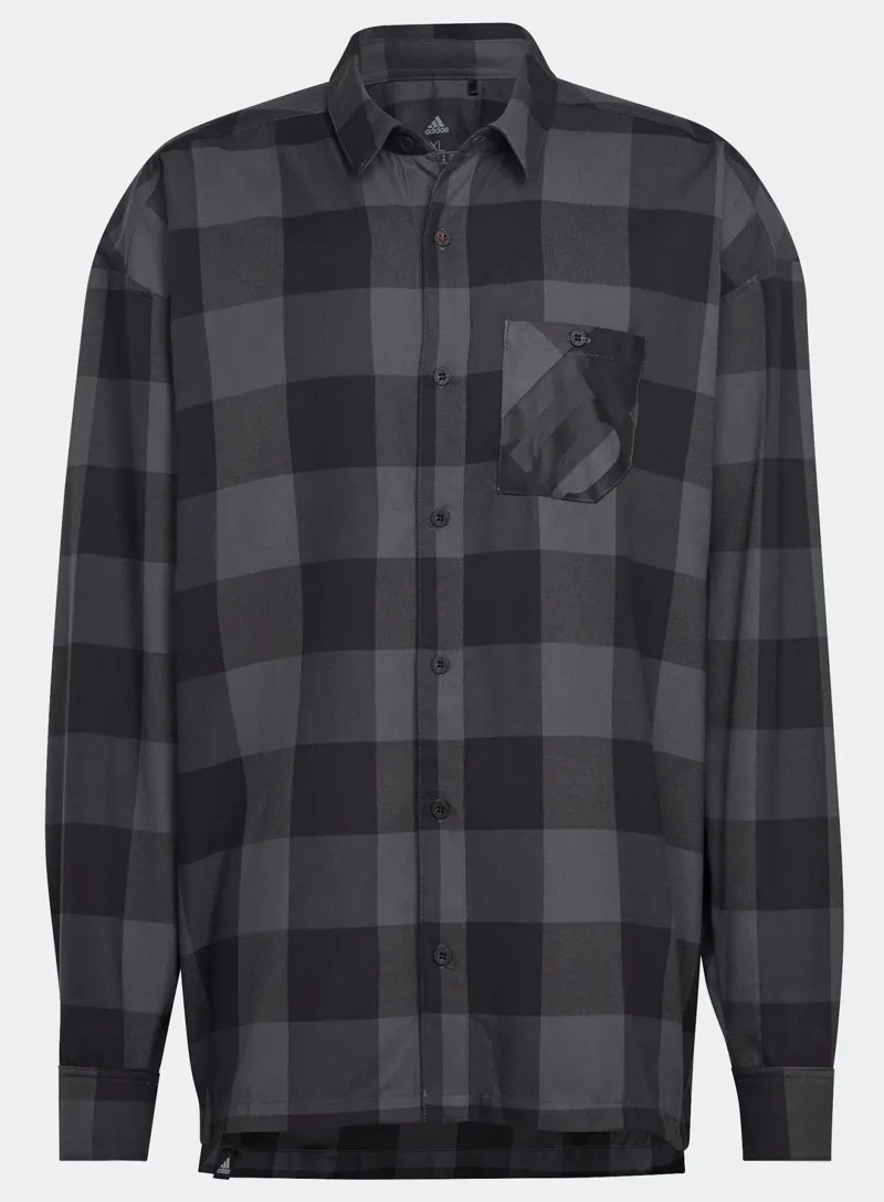 Five Ten Brand of the Brave Flannel LS Shirt Grey Six/Black